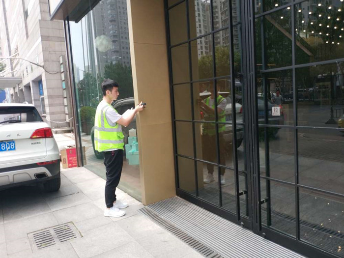 临沂市住建局到山东飞达高级智能钻机项目调研